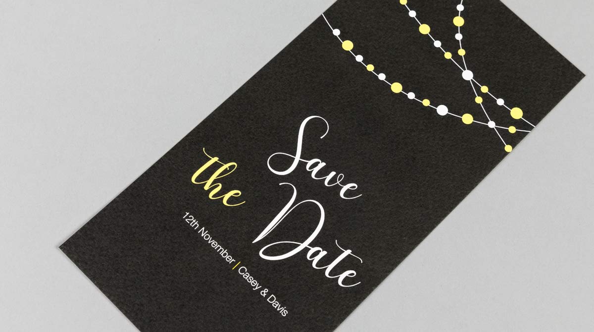 Quality Printed Save The Date Cards